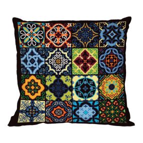 ZU10631-01 Pillow - Colourful tiles 40x40 cm