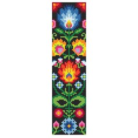 ZU10626 Ethnic bookmark I 5x21 cm