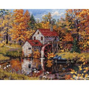 SK171 Watermill 31x40 cm
