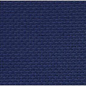 968-08 Sötétkék aida vászon 14ct 100cm x 160cm