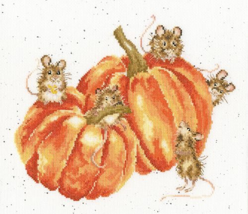 XHD68 Hannah Dale - Pumpkin, Spice And All Things Mice 30x26 cm