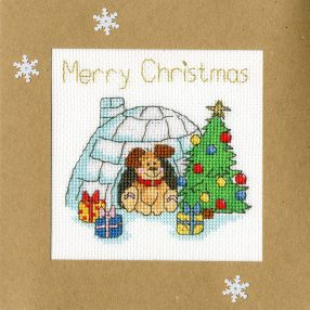 XMAS25 Margaret Sherry - Winter Woof 10x10 cm