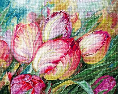 SANT-16 Tulipánok 31x25 cm