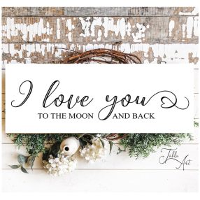 817 I love you to the moon and back 