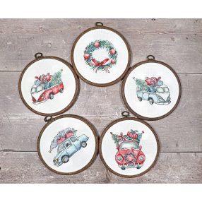 Leti 965 Christmas Retro Cars