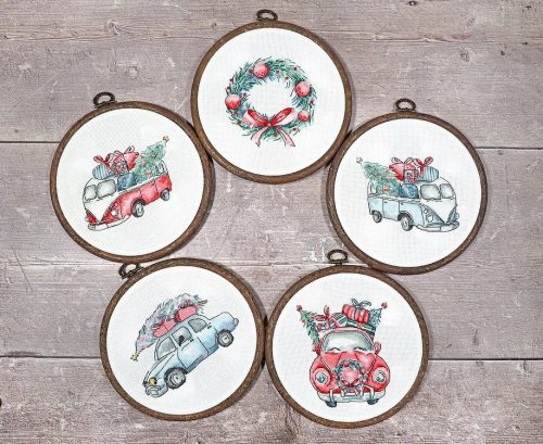 Leti 965 Christmas Retro Cars