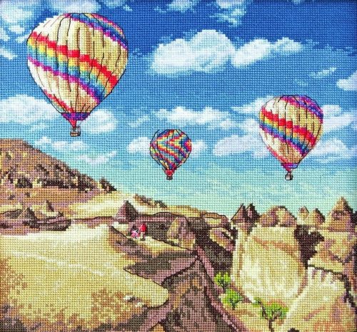 Leti 961 Hőlégballonok a Grand Canyon felett 23,5x25 cm