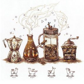 SANTS-09 Coffee lovers 27x25 cm