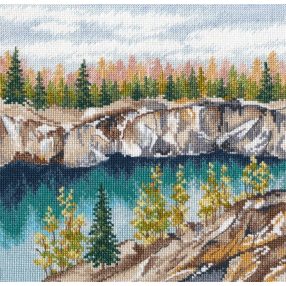 S1306 Márvány kanyon - Ruskeala 20x20 cm