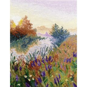 S1329 Ködös reggel 25x20 cm