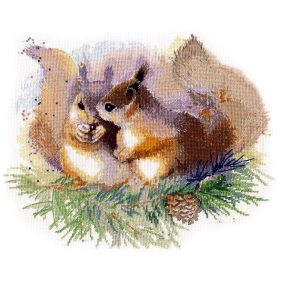 S1305 Squirrels 30x25 cm