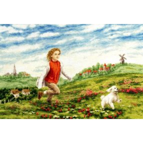 chm077 Boldog nyár 31x46 cm (kifutó)