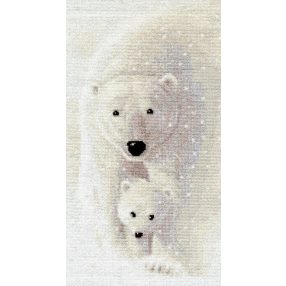 dzh044 Among the snow  31x16,7 cm