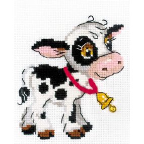 1902 Calf with a Bell 13x16 cm