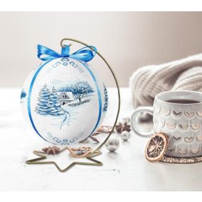 ZU10301 Christmas ball with a view 15 cm