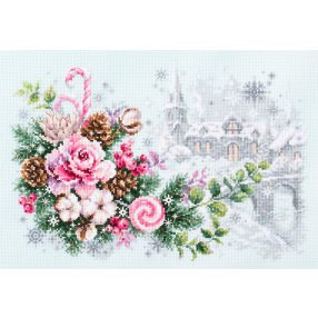 ci-100-244 Christmas Sentiment 32x22 cm