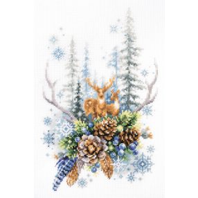 ci-200-017 Winter Forest Spirit 17x27 cm