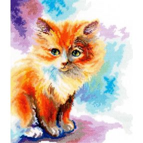 M827 Sunny kitten 19x22,5 cm