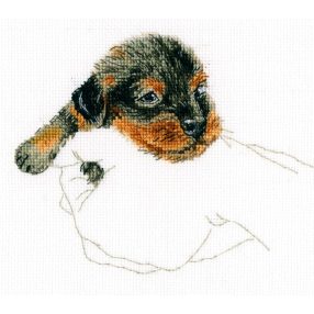 M818 In palms 15,5x12,5 cm