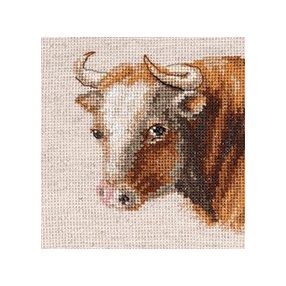 0-214 Bull 9x10 cm