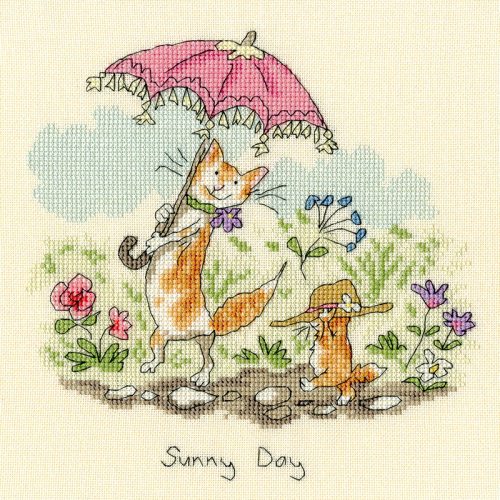 XAJ07 Anita Jeram - Sunny Day 20x20 cm