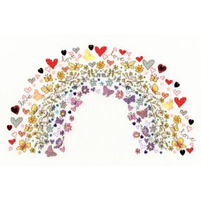 XKA20 Kim Anderson - Lovely Rainbow 37x24 cm