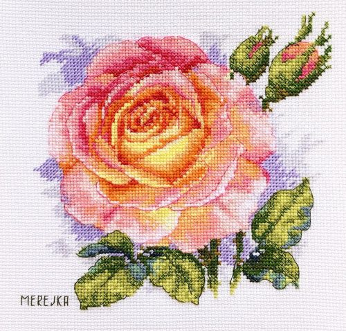 SK138 Rózsa 15x15 cm