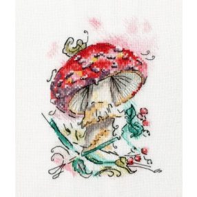 m011 Amanita 14,5x10,6 cm