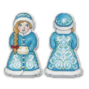 s1145 The snow maiden 7,5x12,5 cm
