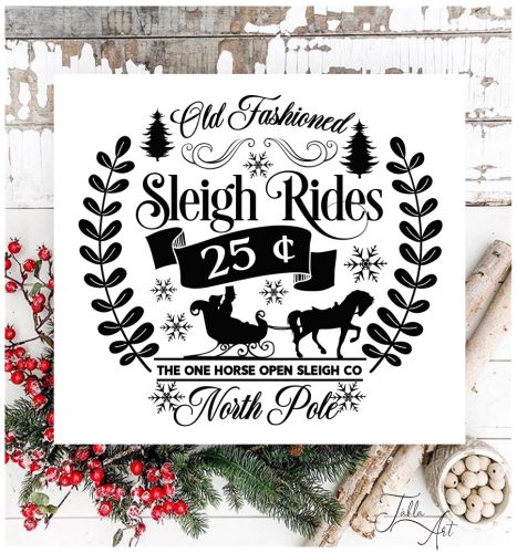 1441 Old fashioned sleigh 