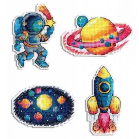 SR576 Space. Magnets 6x9 cm