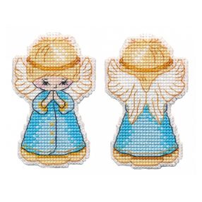 S1363 Christmas toy. Angel 5,2x8,3 cm