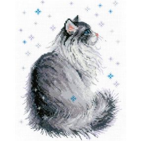 1912 Snowy Meow 24x30 cm
