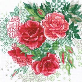 1916 Red Rose Hip 20x20 cm