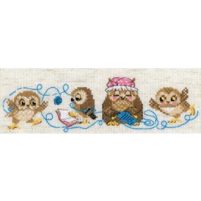 1936 The Owl Family 24x8 cm