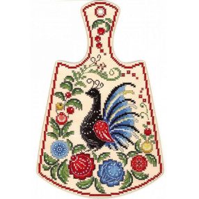 SO008 Painted peacock 29x19 cm