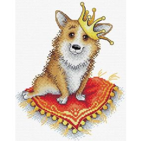 SM512 Royal corgi 22x17 cm