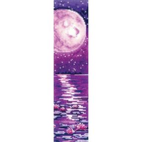 SANZ-57 Bookmarks Purple moon 5,5x22 cm