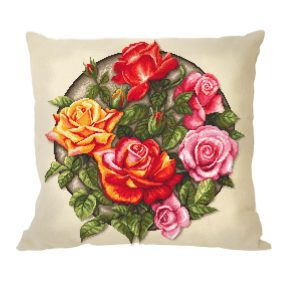 ZU10649-01 Pillow - Roses 40x40 cm