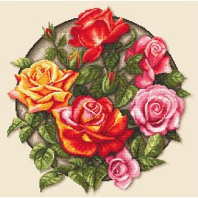 10649 Rózsák 49x49 cm