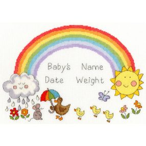 XNB07 June Armstrong - Rainbow Baby 33x23 cm