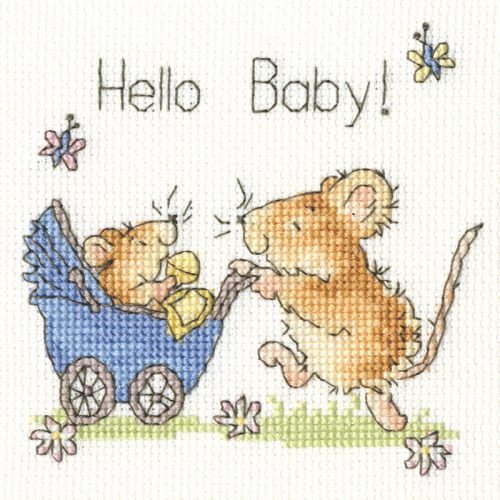 XGC21 Margaret Sherry - Hello Baby! 10x10 cm