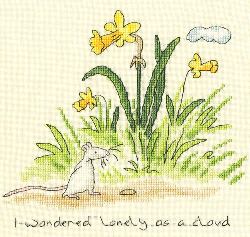 XAJ10 Anita Jeram - Lonely as a Cloud 19x18 cm