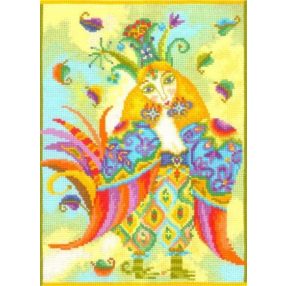 SANS-23 Legendák: Alkonost 21x27 cm