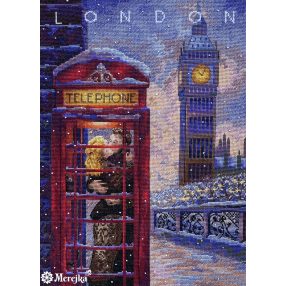 SK182 Londoni találka 33x24,5 cm