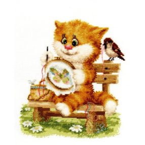 vk060 Fun stitches 18x15,5 cm