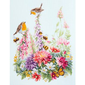 ci-130-032 Singing Robins 31x40 cm