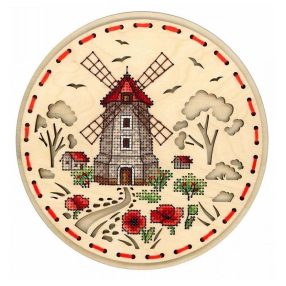 SO021 Rural mill 18x18 cm