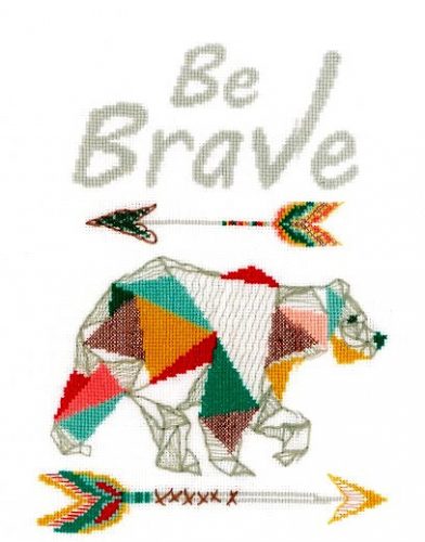 PN-0164121 Be Brave - légy bátor 22x30 cm