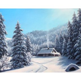 WD2610 Winter day 38x48 cm